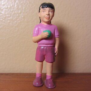 doll house dolls pretend play marvel education little girl caucasian (W4248)